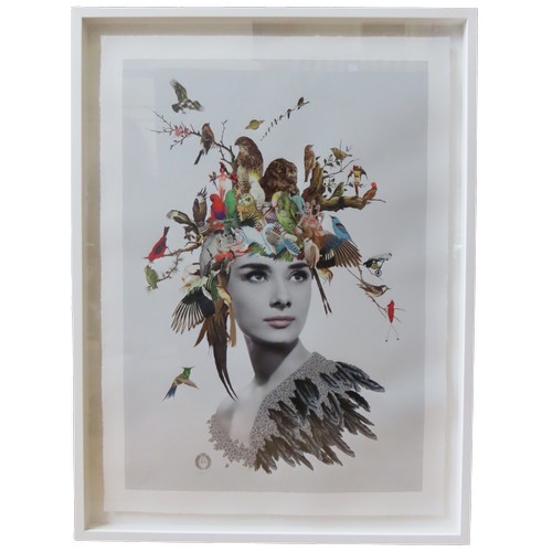 MARIA RIVANS (b.1965) 'KOKO' ARTIST'S PROOF GICLEE PRINTsignedglazed ...