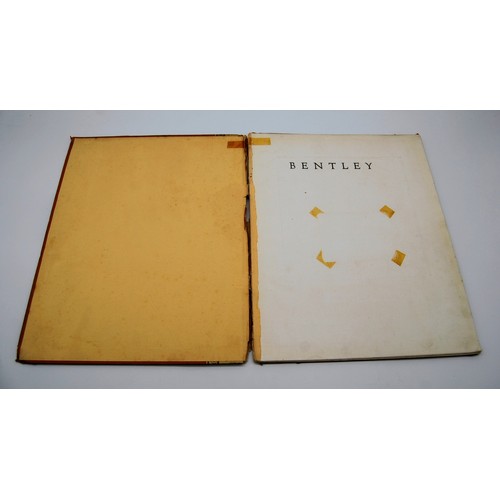 124 - Bentley Six and Half Litre Six Cylinder - Standard Model Brochure Catalogue Number 27, dated Oct 192... 