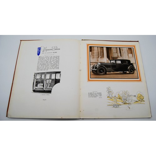 124 - Bentley Six and Half Litre Six Cylinder - Standard Model Brochure Catalogue Number 27, dated Oct 192... 