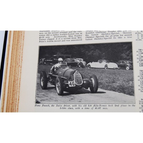 144 - Motor Sport Volume 15Numbers 1 to 12, bound in black and gold, without covers.