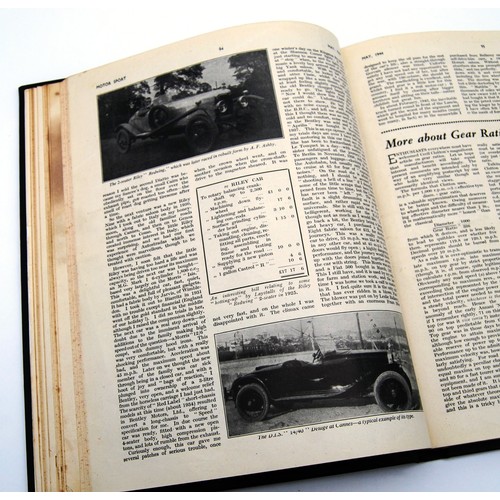 149 - Motor Sport Volume 20Numbers 1 to 12, bound in black and gold, without covers.