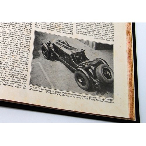 150 - Motor Sport Volume 21Numbers 1 to 12, bound in black and gold, without covers.