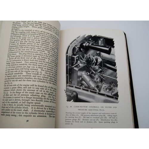 130 - Bentley - The Six Cylinder Bentley Instruction Book Number 367, Chassis Number FA2504, dated Jan 192... 