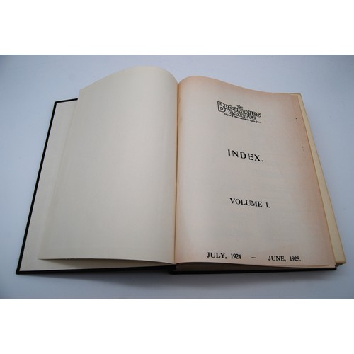 131 - Motor Sport Volume 1Numbers 1 to 12, bound in black and gold, without covers.