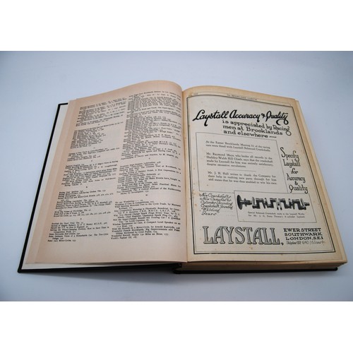 131 - Motor Sport Volume 1Numbers 1 to 12, bound in black and gold, without covers.