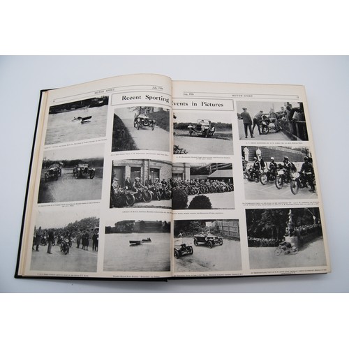 133 - Motor Sport Volume 3Numbers 1 to 12, bound in black and gold, without covers.