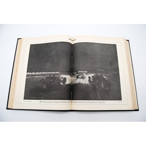 136 - Motor Sport Volume 6Numbers 1 to 12, bound in black and gold, without covers.