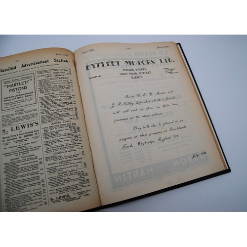 140 - Motor Sport Volume 11Numbers 1 to 12, bound in black and gold, without covers.