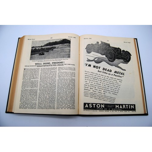 140 - Motor Sport Volume 11Numbers 1 to 12, bound in black and gold, without covers.