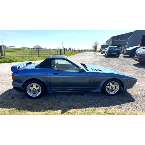 213 - 1990 TVR 400SE Registration Number: G169 OKUChassis Number: SA9DEN4PLK019116Recorded Mileage: 46,550... 
