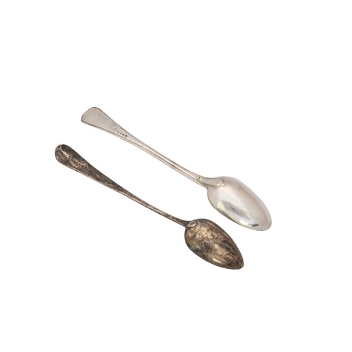59 - A SILVER BASTING SPOONLondon, 1813, William Eley I, William Fearn & William Chawner and another,... 