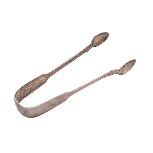 25 - A PAIR OF SUGAR NIPSChester, 1831, James Beebe(?) and three other assorted pairs of sugar nips, appr... 