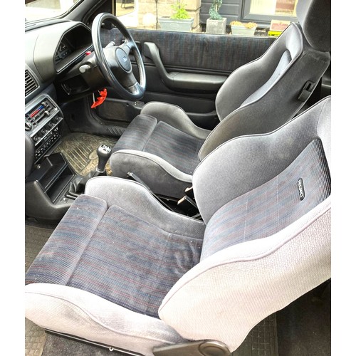 205 - 1992 Ford Fiesta RS1800Registration Number: K776 XNYChassis Number: SFABXXBAFBNR67510Recorded Mileag... 