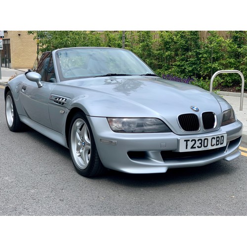 206 - 1999 BMW Z3 M Roadster                                                  
Registration Number: T230 C... 