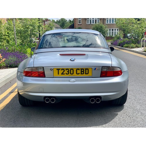 206 - 1999 BMW Z3 M Roadster                                                  
Registration Number: T230 C... 