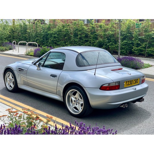 206 - 1999 BMW Z3 M Roadster                                                  
Registration Number: T230 C... 