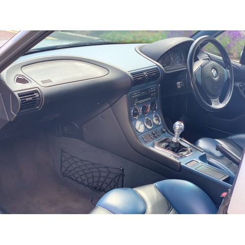 206 - 1999 BMW Z3 M Roadster                                                  
Registration Number: T230 C... 