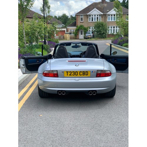 206 - 1999 BMW Z3 M Roadster                                                  
Registration Number: T230 C... 