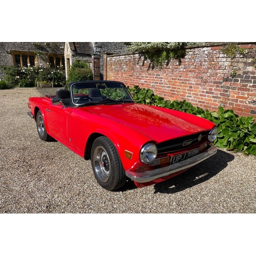 203 - 1974 Triumph TR6                                                            Registration Number: UPJ... 