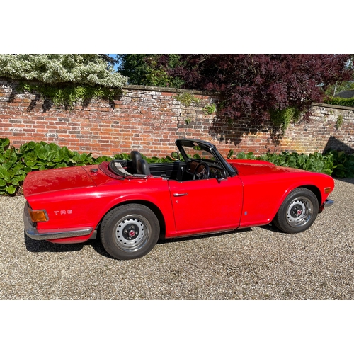 203 - 1974 Triumph TR6                                                            Registration Number: UPJ... 