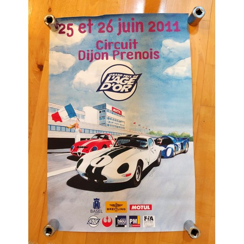 101 - Ten Motor Racing PostersFeaturing a number of events in period at Brands Hatch. Medium sized posters... 