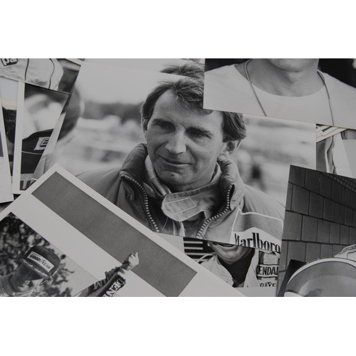 107 - c.100 Racing Driver PhotographsPortraits of many well known drivers from the 1970s - 80s.... 