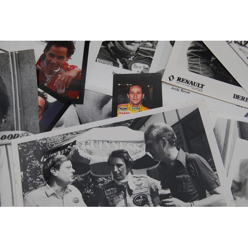 107 - c.100 Racing Driver PhotographsPortraits of many well known drivers from the 1970s - 80s.... 