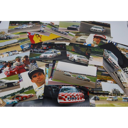 108 - c.100 Touring Car PhotographsA selection of prints depicting touring car racing from the 1980s and 1... 