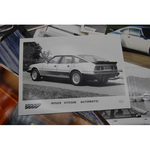 106 - c.100 Road Car PhotographsA large selection of period promotional, press and other images from the 1... 