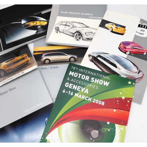 120 - A collection of 1990s-2000s European car brochures