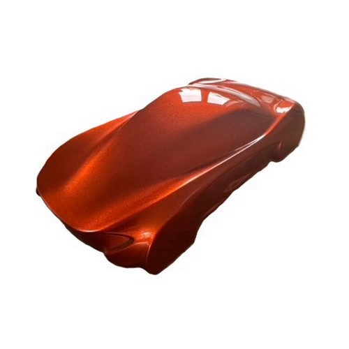 128A - Factory McLaren P1 Paint Mould - Signed by Frank StephensonA Volcano Orange, signed, McLaren paint m... 