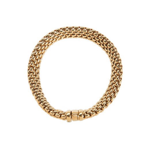 AN ITALIAN 18 CARAT GOLD BRACELET BY FOPE, 