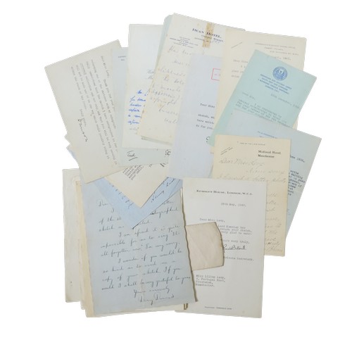 647 - AN UNUSUAL AND INTERESTING COLLECTION OF AUTOGRAPHS comprising of around 85 signatures signed on bla... 