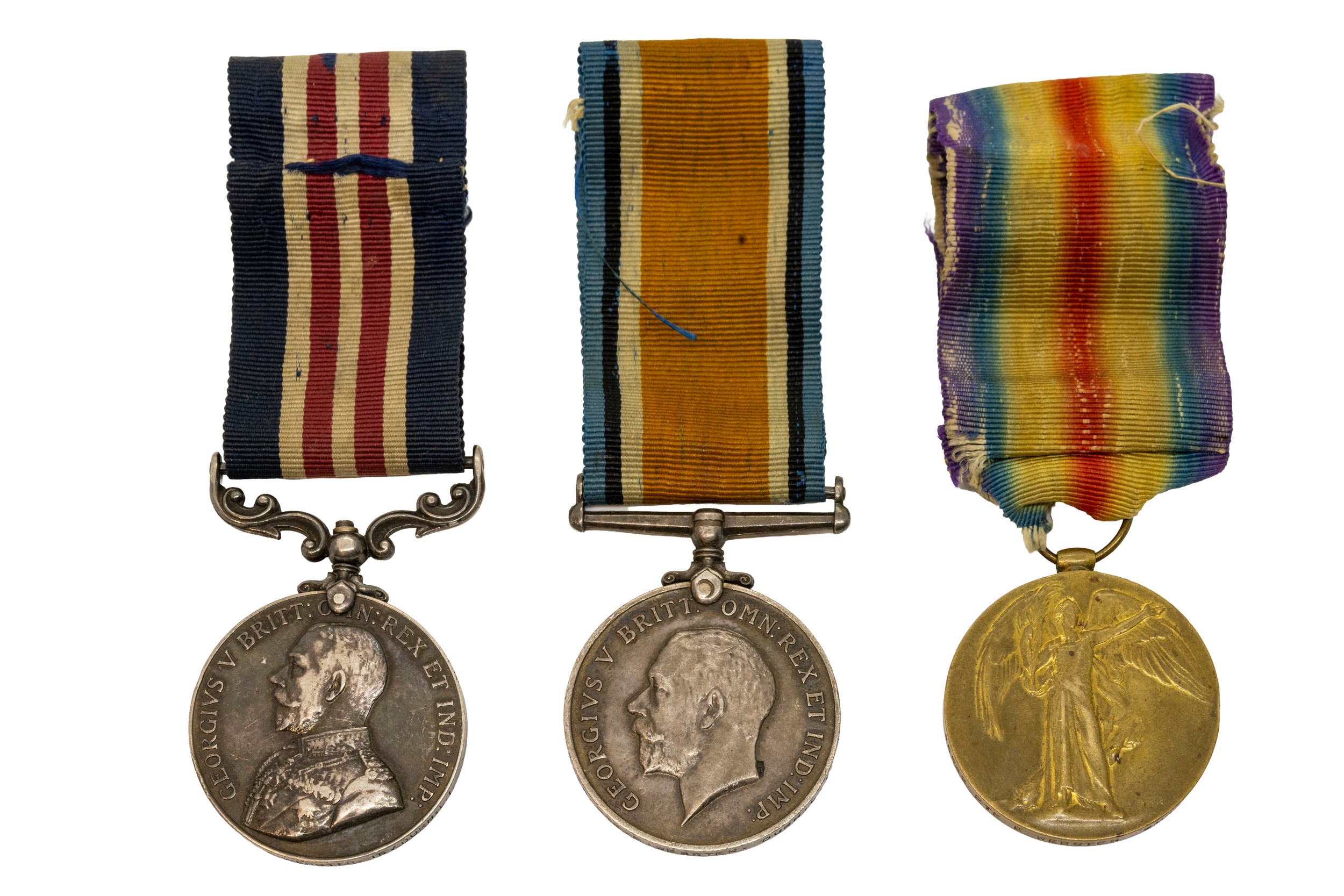 A GREAT WAR MILITARY MEDAL GROUP TO PTE WEBSTER 15TH BN DLI. Military ...