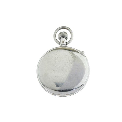 252 - HEUER: A STEEL STOPWATCH, White enamel dial signed Heuer, subsidiary dial at 12 o'clock for 60 minut... 