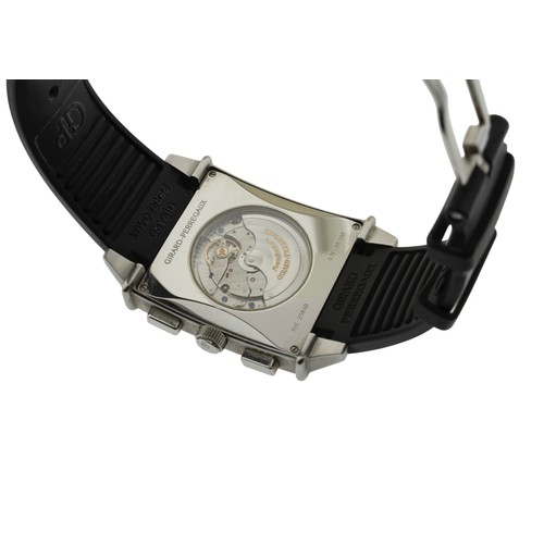 250 - GIRAUD PERREGAUX: A STEEL COLORADO GRAND LIMITED EDITION CHRONOGRAPH WRISTWATCH;Ref 25840, No. 38/10... 