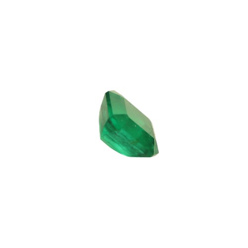 241 - AN UNSET RECTANGULAR CUT EMERALD, stated to weigh 4.30 carats. With a Certificate of Appraisal from ... 