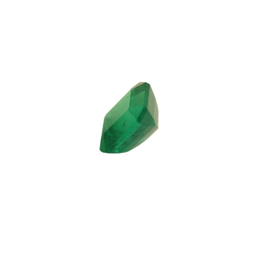 241 - AN UNSET RECTANGULAR CUT EMERALD, stated to weigh 4.30 carats. With a Certificate of Appraisal from ... 