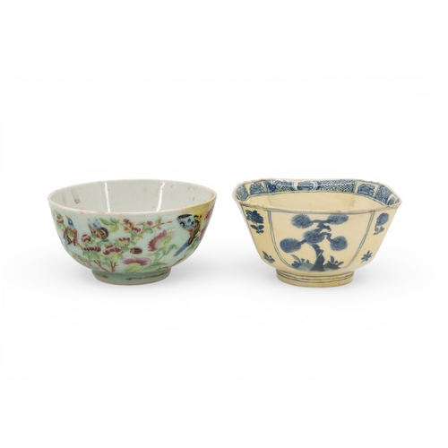 29 - A MIXED GROUP OF CHINESE CERAMICSPREDOMINANTLY 19TH CENTURYthe lot includes a large export mug, fami... 