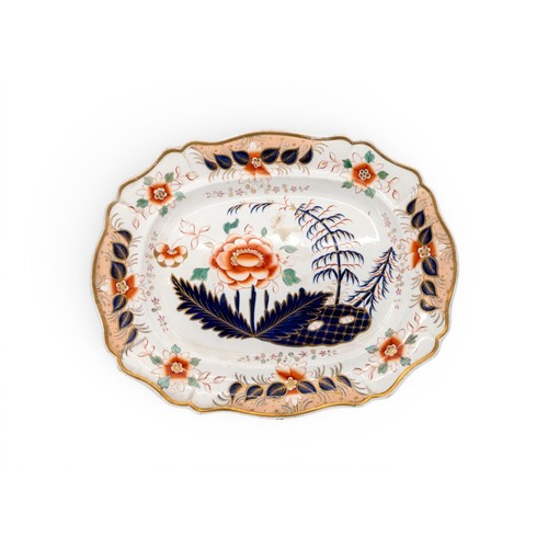 27 - A DAVENPORT 'IMARI' DINNER SERVICE comprising a large tureen and stand, two other tureens, an open s... 