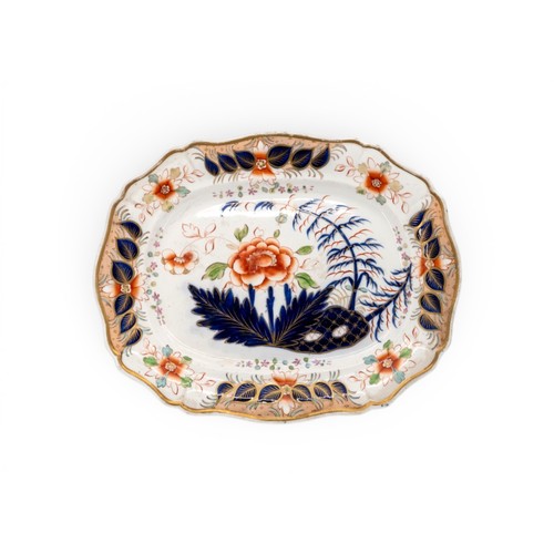 27 - A DAVENPORT 'IMARI' DINNER SERVICE comprising a large tureen and stand, two other tureens, an open s... 