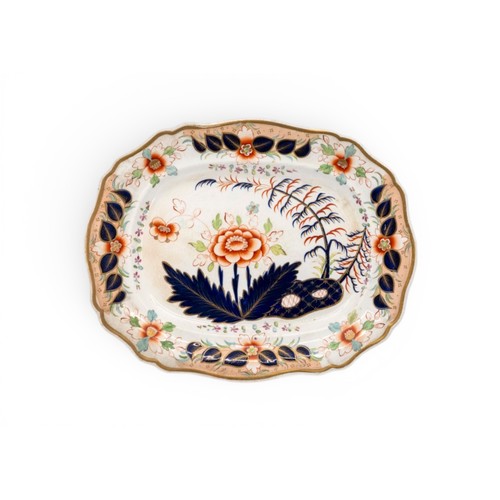 27 - A DAVENPORT 'IMARI' DINNER SERVICE comprising a large tureen and stand, two other tureens, an open s... 