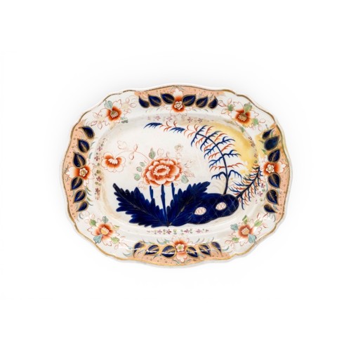 27 - A DAVENPORT 'IMARI' DINNER SERVICE comprising a large tureen and stand, two other tureens, an open s... 