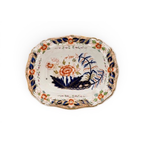 27 - A DAVENPORT 'IMARI' DINNER SERVICE comprising a large tureen and stand, two other tureens, an open s... 