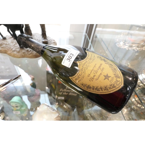 303 - Dom Perignon vintage Champagne 1999, one bottle