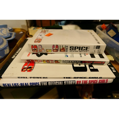 45 - Spice Girls collectables including photo album, 