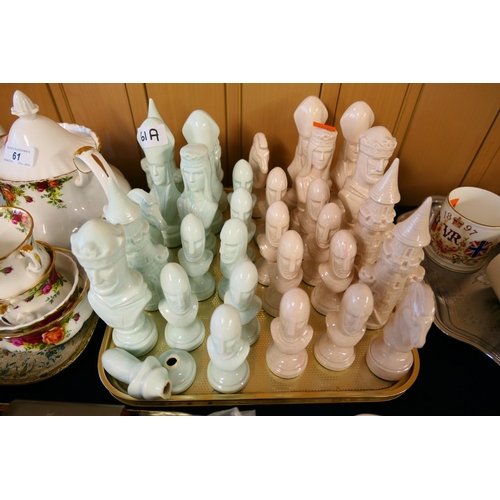 61A - Pottery chess set