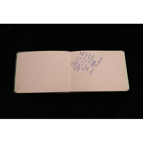 469 - Autograph album including Liverpool Football Club 1950s including Robert Murdoch, Geoff Twentyman, S... 