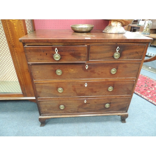 629 - Late Regency mahogany chest of drawers, circa 1830