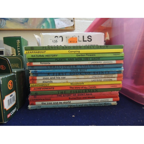 135 - Mixed box of Ladybird books